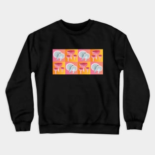 Colorful mushrooms! Crewneck Sweatshirt